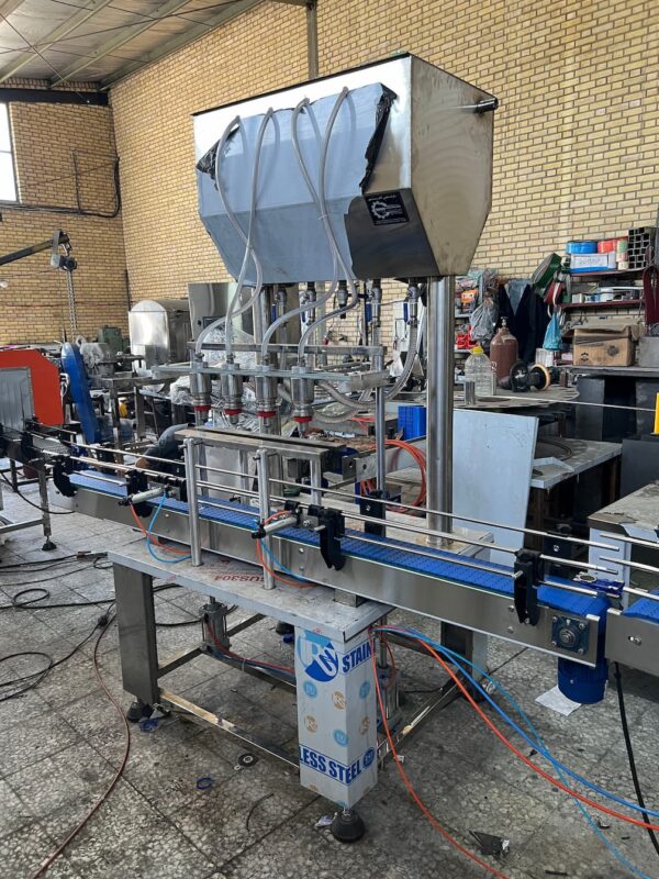 Liquid Filling Machine 15 نمونه دستگاه پرکن مایع ثقلی