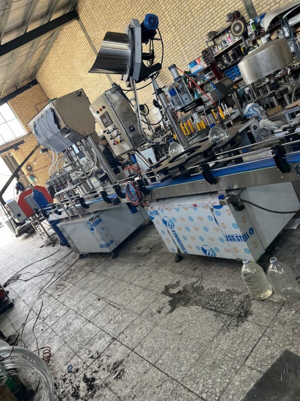 Liquid Filling Machine 17 نمونه دستگاه پرکن مایع ثقلی