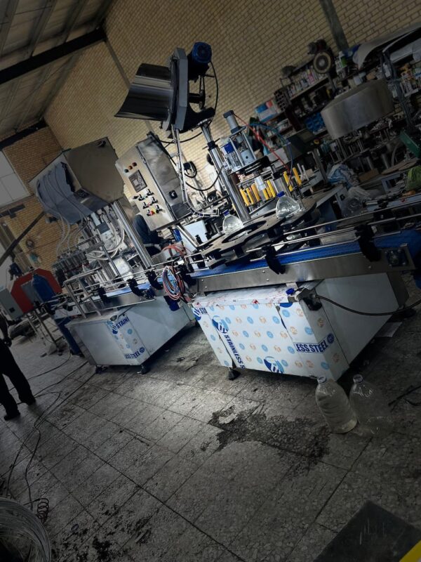 Liquid Filling Machine 18 نمونه دستگاه پرکن مایع ثقلی