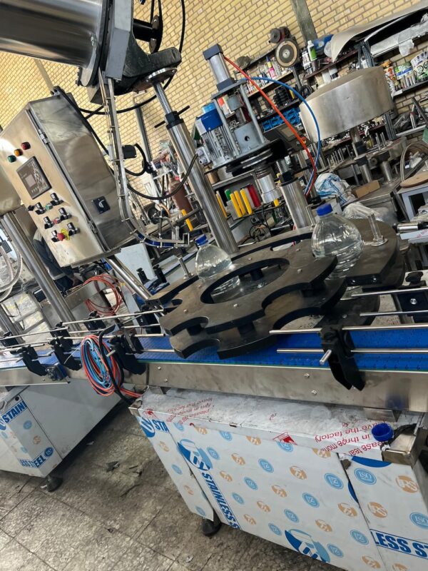 Liquid Filling Machine 19 نمونه دستگاه پرکن مایع ثقلی