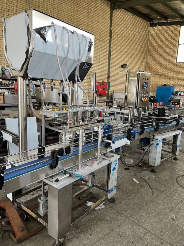 Liquid Filling Machine 2 نمونه دستگاه پرکن مایع ثقلی