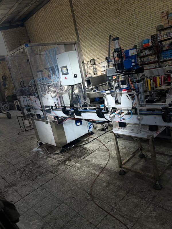 Liquid Filling Machine 24 نمونه دستگاه پرکن مایع ثقلی