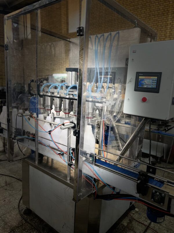 Liquid Filling Machine 26 نمونه دستگاه پرکن مایع ثقلی