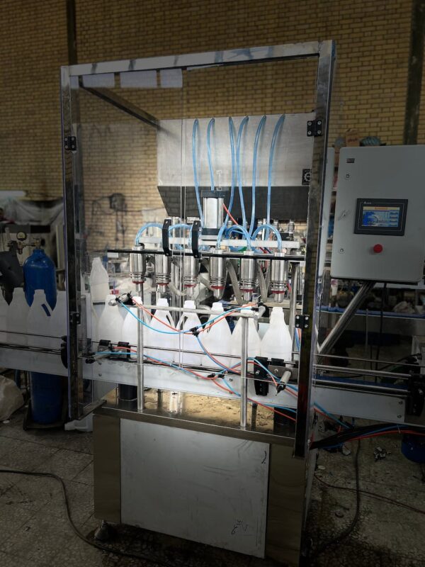 Liquid Filling Machine 28 نمونه دستگاه پرکن مایع ثقلی