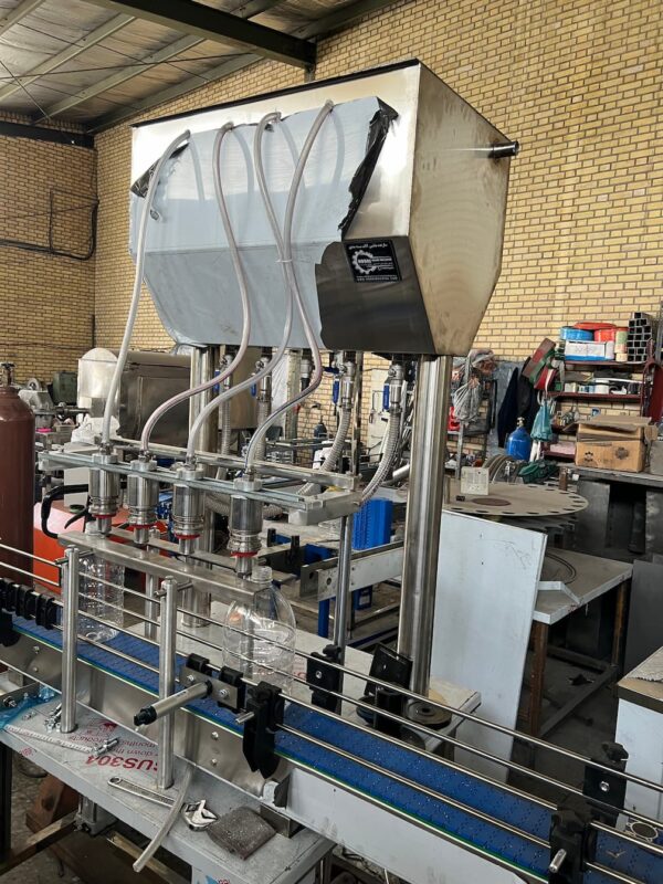 Liquid Filling Machine 3 نمونه دستگاه پرکن مایع ثقلی