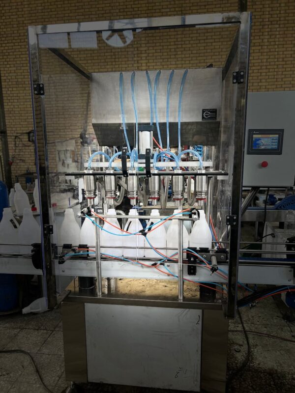 Liquid Filling Machine 30 نمونه دستگاه پرکن مایع ثقلی