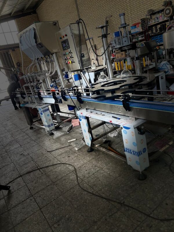 Liquid Filling Machine 5 نمونه دستگاه پرکن مایع ثقلی