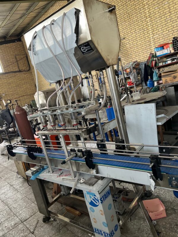 Liquid Filling Machine 6 نمونه دستگاه پرکن مایع ثقلی