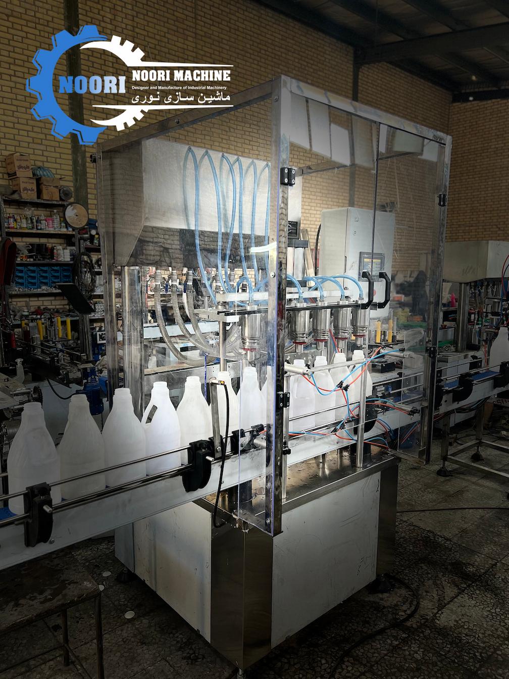 Noori Machine ind دستگاه پرکن مایعات رقیق (ثقلی)
