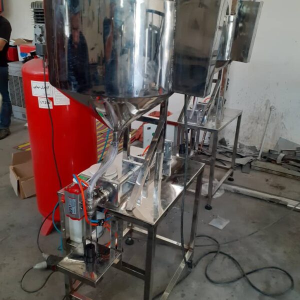 Thick Liquid Filling Machine 10 نمونه دستگاه پرکن مایعات غلیظ سیلندر پیستونی