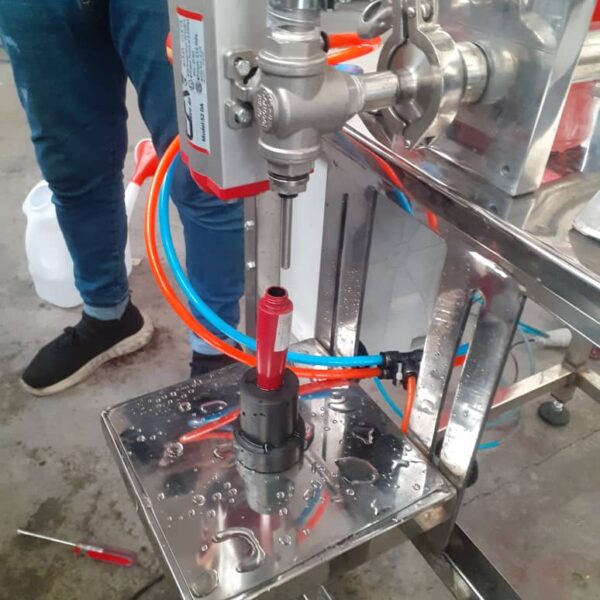 Thick Liquid Filling Machine 11 نمونه دستگاه پرکن مایعات غلیظ سیلندر پیستونی