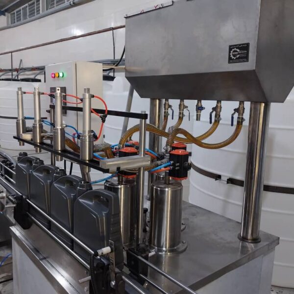 Thick Liquid Filling Machine 3 نمونه دستگاه پرکن مایعات غلیظ سیلندر پیستونی