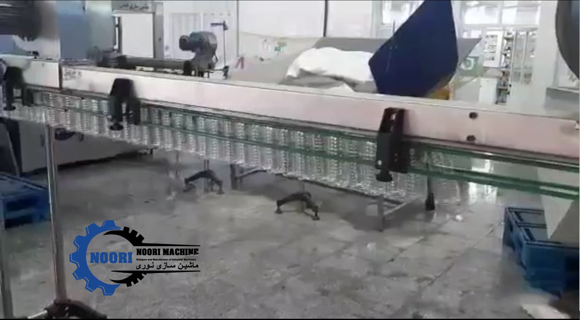 mineral water production line خط بسته بندی آبمعدنی (آشامیدنی)