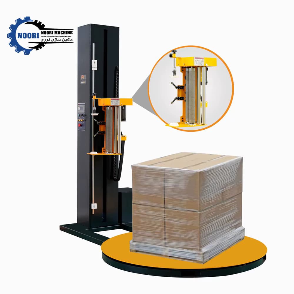 stretch pallet wrapping machine استرچ پالت