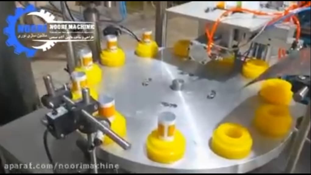 rotary tube filler تیوپ پرکن روتاری با دوخت اولتراسونیک